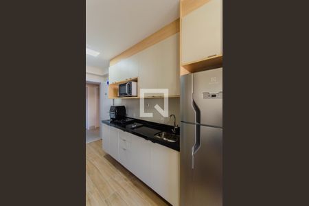 Cozinha de kitnet/studio para alugar com 1 quarto, 30m² em Vila Mariana, São Paulo