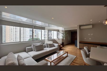 Sala de apartamento para alugar com 2 quartos, 160m² em Jardim Paulista, São Paulo
