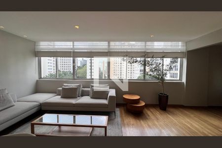 Sala de apartamento para alugar com 2 quartos, 160m² em Jardim Paulista, São Paulo