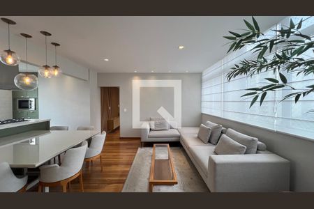 Sala de apartamento para alugar com 2 quartos, 160m² em Jardim Paulista, São Paulo