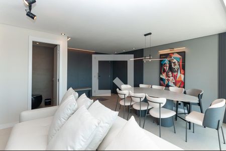 Sala de apartamento à venda com 3 quartos, 116m² em Barra Funda, São Paulo