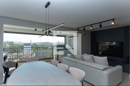 Sala de apartamento à venda com 3 quartos, 116m² em Barra Funda, São Paulo