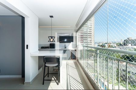 Varanda Gourmet de apartamento à venda com 3 quartos, 116m² em Barra Funda, São Paulo