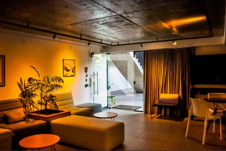 Salão de festas de kitnet/studio à venda com 1 quarto, 37m² em Menino Deus, Porto Alegre