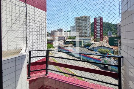 Sacada de apartamento para alugar com 2 quartos, 60m² em Canto do Forte, Praia Grande