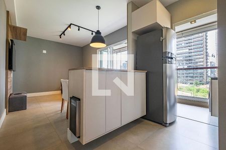 Sala/Cozinha de apartamento à venda com 2 quartos, 60m² em Pinheiros, São Paulo