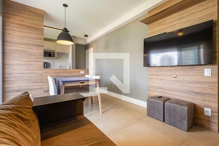 Sala/Cozinha de apartamento à venda com 2 quartos, 60m² em Pinheiros, São Paulo