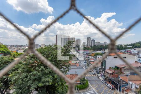 Vista da sala  de apartamento à venda com 3 quartos, 80m² em Centro, Diadema