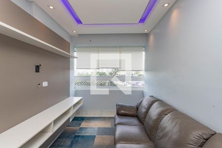 Sala  de apartamento à venda com 3 quartos, 80m² em Centro, Diadema