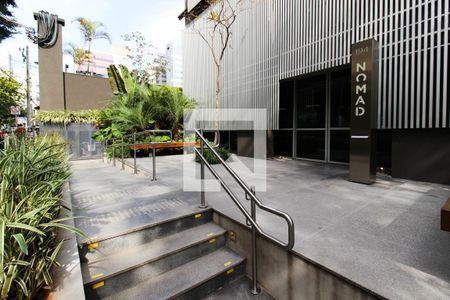 Fachada de kitnet/studio à venda com 1 quarto, 49m² em Indianópolis, São Paulo