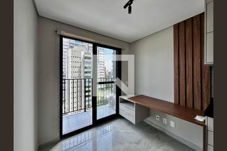 Sala de apartamento para alugar com 1 quarto, 26m² em Campo Belo, São Paulo