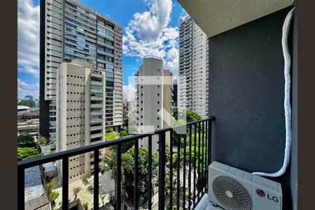 Sacada de apartamento para alugar com 1 quarto, 26m² em Campo Belo, São Paulo