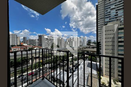Sacada de apartamento para alugar com 1 quarto, 26m² em Campo Belo, São Paulo