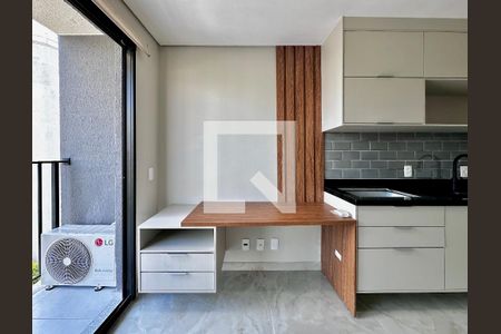 Sala de apartamento para alugar com 1 quarto, 26m² em Campo Belo, São Paulo