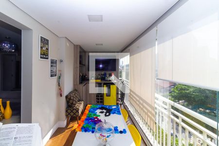 Varanda gourmet de apartamento à venda com 3 quartos, 104m² em Vila Prudente, São Paulo