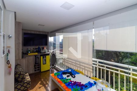 Varanda gourmet de apartamento à venda com 3 quartos, 104m² em Vila Prudente, São Paulo