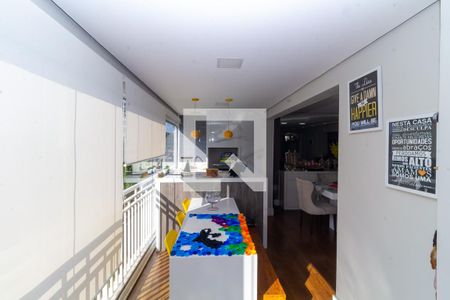 Varanda gourmet de apartamento à venda com 3 quartos, 104m² em Vila Prudente, São Paulo