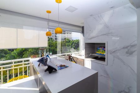 Varanda gourmet de apartamento à venda com 3 quartos, 104m² em Vila Prudente, São Paulo