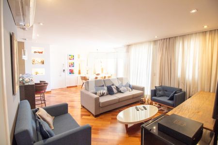 Sala de apartamento para alugar com 2 quartos, 82m² em Brooklin, São Paulo
