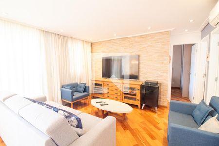 Sala de apartamento para alugar com 2 quartos, 82m² em Brooklin, São Paulo