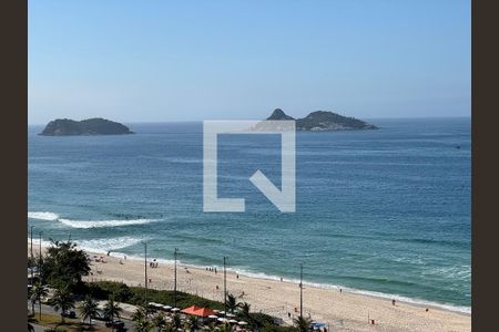 Varanda - Vista de apartamento à venda com 1 quarto, 52m² em Barra da Tijuca, Rio de Janeiro