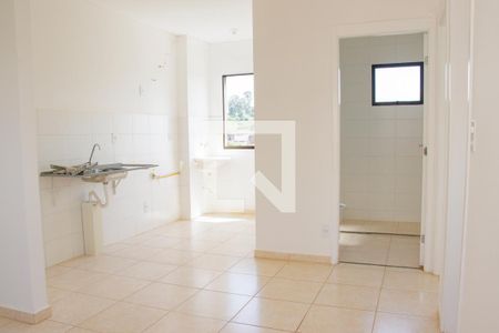 Sala/Cozinha de apartamento para alugar com 2 quartos, 43m² em Planalto Verde, Ribeirão Preto