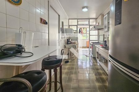 Cozinha de apartamento para alugar com 3 quartos, 180m² em Pitangueiras, Guarujá