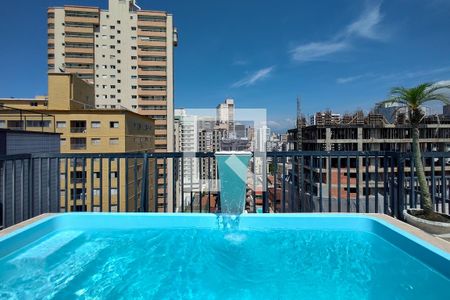 Área comum - Piscina de apartamento para alugar com 2 quartos, 71m² em Aviação, Praia Grande