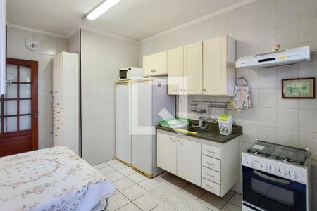 Cozinha de apartamento para alugar com 2 quartos, 71m² em Aviação, Praia Grande