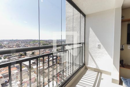Varanda da Sala de apartamento para alugar com 2 quartos, 38m² em Vila Progresso (zona Leste), São Paulo