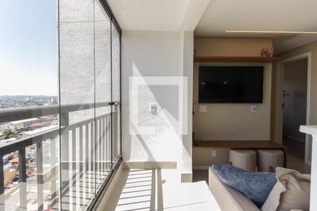 Varanda da Sala de apartamento para alugar com 2 quartos, 38m² em Vila Progresso (zona Leste), São Paulo