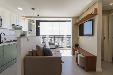 Sala de apartamento para alugar com 2 quartos, 38m² em Vila Progresso (zona Leste), São Paulo