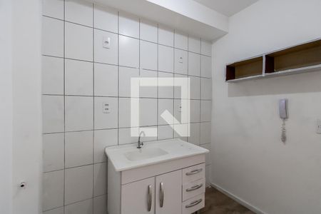 Cozinha de apartamento à venda com 1 quarto, 25m² em Vila Ré, São Paulo