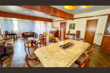 Sala de apartamento à venda com 4 quartos, 214m² em Carmo, Belo Horizonte