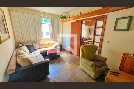 Sala de apartamento à venda com 4 quartos, 214m² em Carmo, Belo Horizonte