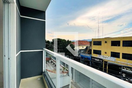 Varanda do Quarto de kitnet/studio para alugar com 1 quarto, 25m² em Parque Continental I, Guarulhos