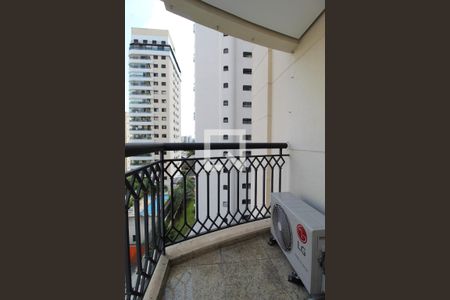 Varanda da Suíte de apartamento para alugar com 3 quartos, 101m² em Moema, São Paulo