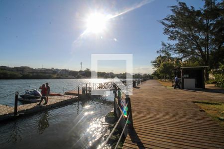 Área comum - Pier de apartamento à venda com 3 quartos, 129m² em Barra da Tijuca, Rio de Janeiro