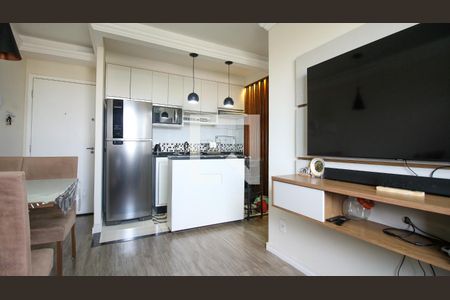 Sala/Cozinha de apartamento à venda com 2 quartos, 45m² em Sítio da Figueira, São Paulo