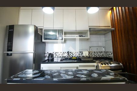 Sala/Cozinha de apartamento à venda com 2 quartos, 45m² em Sítio da Figueira, São Paulo