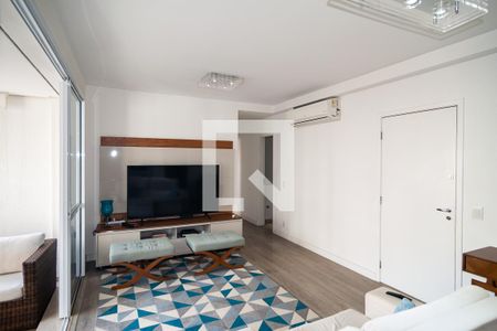 Sala de apartamento à venda com 3 quartos, 123m² em Consolação, São Paulo