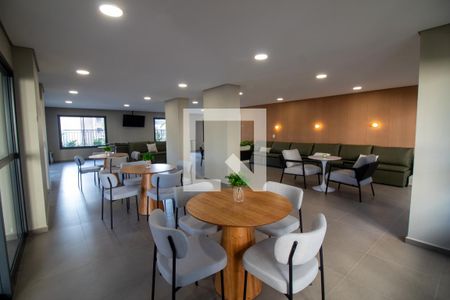 Área comum de kitnet/studio à venda com 1 quarto, 27m² em Cidade Monções, São Paulo