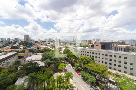 Sala vista de apartamento à venda com 2 quartos, 34m² em Santo Amaro, São Paulo