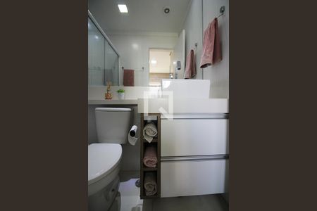 Quarto 1 - Suíte Banheiro  de apartamento à venda com 3 quartos, 75m² em Jardim Paramount, São Bernardo do Campo