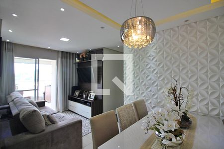 Sala  de apartamento à venda com 3 quartos, 75m² em Jardim Paramount, São Bernardo do Campo