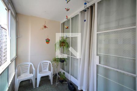 Varanda da Sala de apartamento à venda com 3 quartos, 150m² em Centro, Belo Horizonte