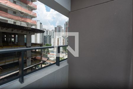 varanda do Studio de kitnet/studio à venda com 1 quarto, 25m² em Perdizes, São Paulo