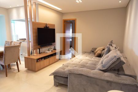 Sala de Estar de apartamento à venda com 3 quartos, 113m² em Vila Galvão, Guarulhos