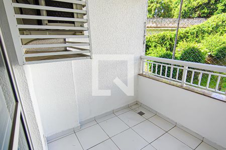sala - varanda de apartamento para alugar com 3 quartos, 92m² em Pechincha, Rio de Janeiro