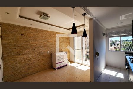 Sala de apartamento para alugar com 2 quartos, 49m² em Vila Nambi, Jundiaí